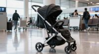 travel stroller size requirements
