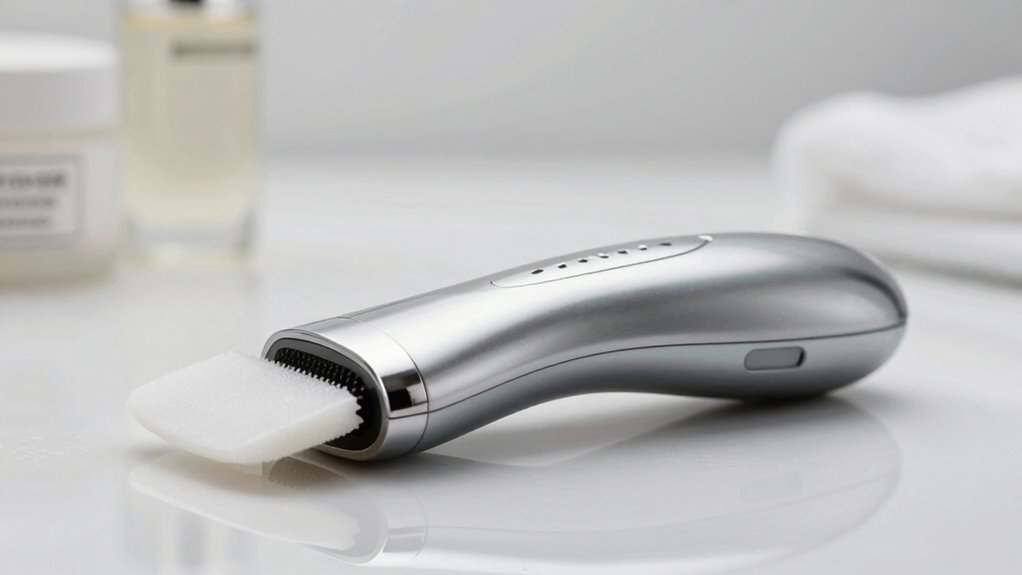 ultrasonic exfoliation enhances skin