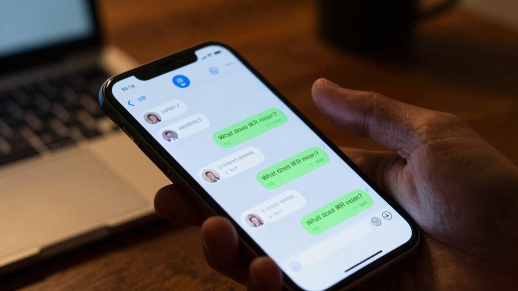 understanding i know right