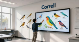 Cornell's Interactive Wall Of Birds