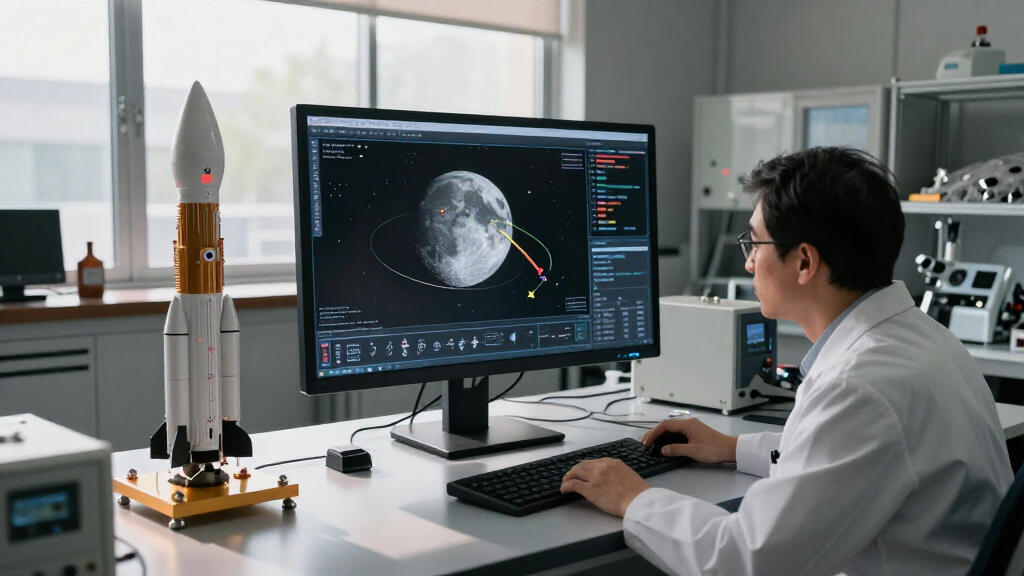 Upper stage impacting the moon on 2026 August 5