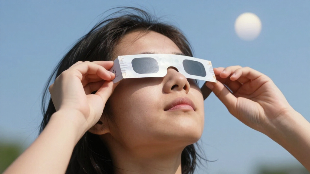 Partielle Sonnenfinsternis Brillen