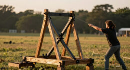 Tom Stanton's Supersonic Trebuchet Breaks Sound Barrier With Gravity Alone