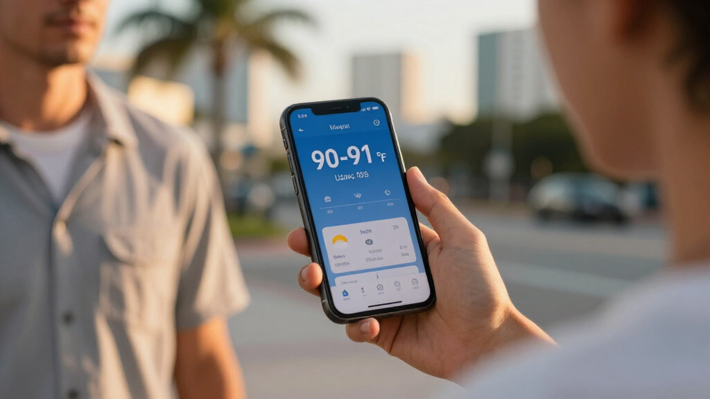 Will The **High Temp In Miami** Be 90-91° On Aug 10, 2026?