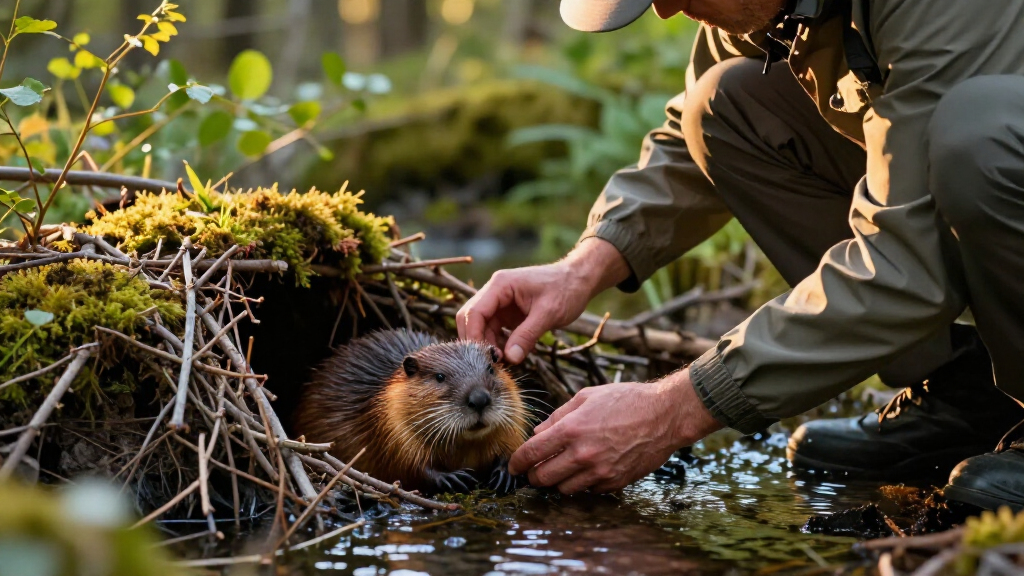 Artificial Beaver Dams Saw Juvenile Coho Salmon Survival Rates Go From 8% To 60%