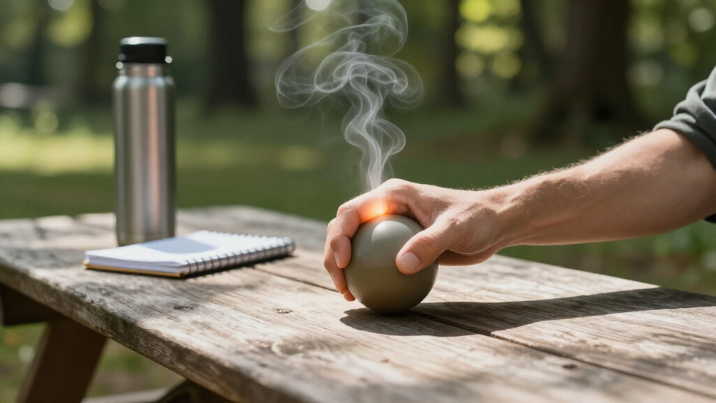 Heating A Ball Just By Squeezing It