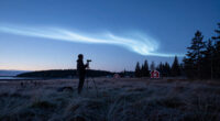 APOD: 2026 October 27 – Noctilucent Clouds Over Sweden