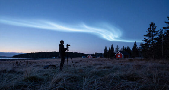 APOD: 2026 October 27 – Noctilucent Clouds Over Sweden